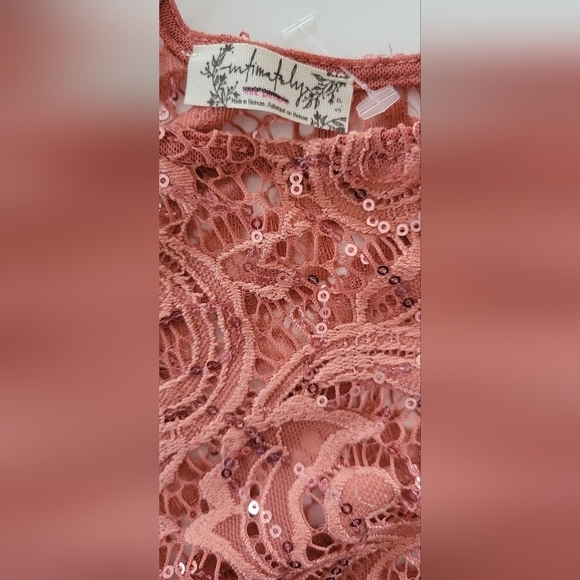 Free People Intimately Best Idea Cami in Rose - Picture 2 of 4